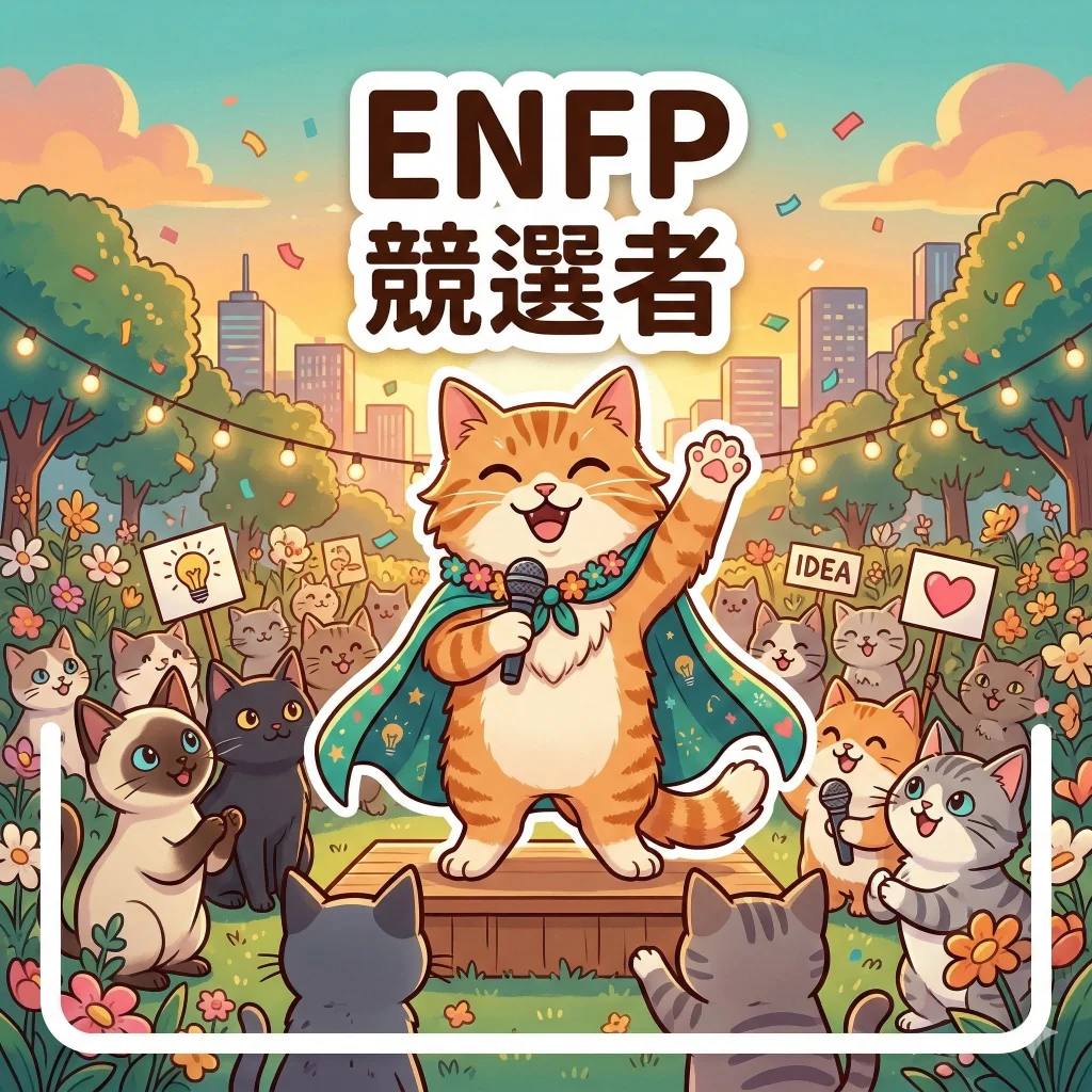 ENFP MBTI 人格貓|馥靈之鑰