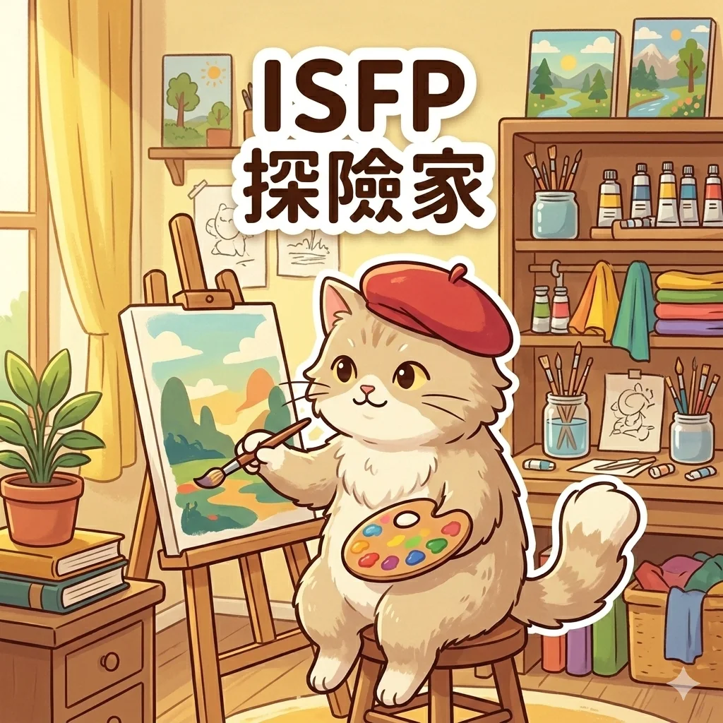 ISFP MBTI 人格貓|馥靈之鑰
