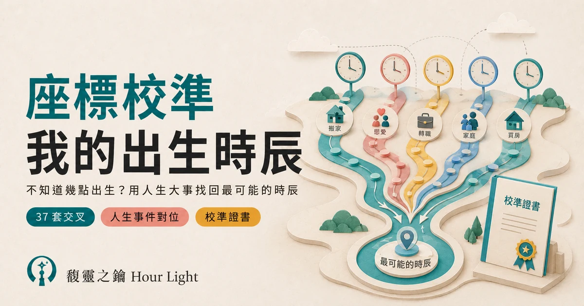 座標校準 我的出生時辰