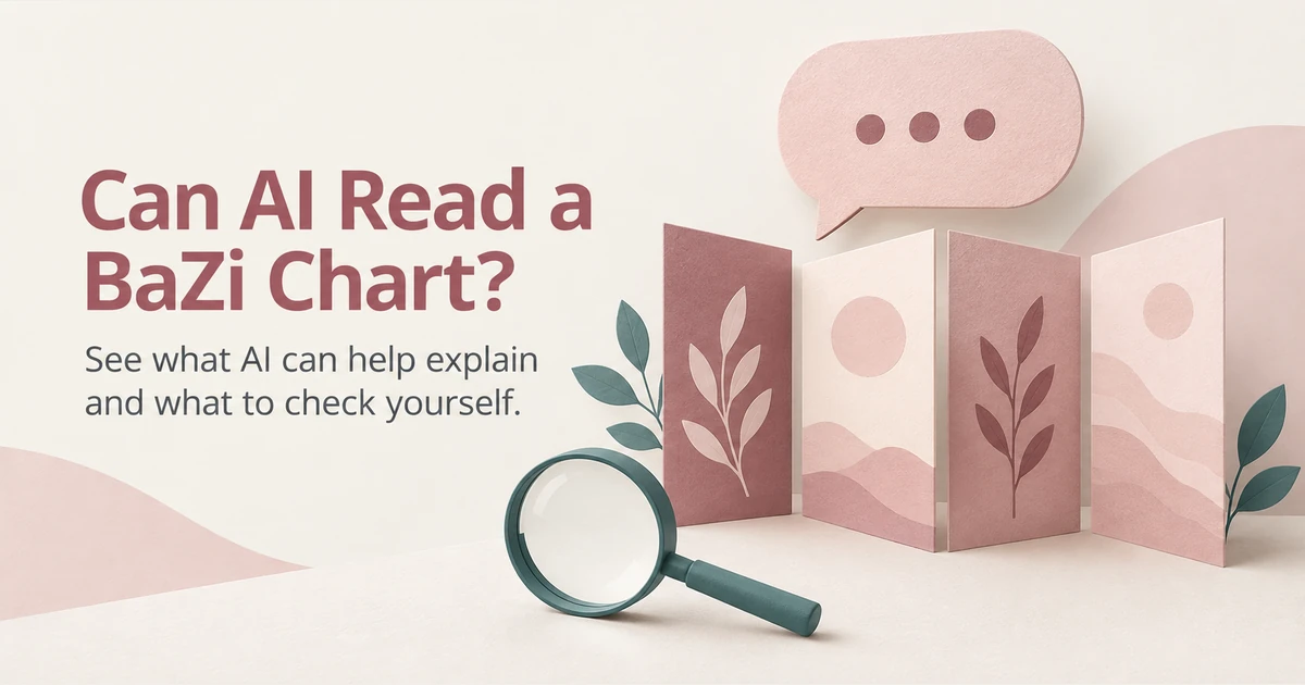 Can AI Read a BaZi Chart?