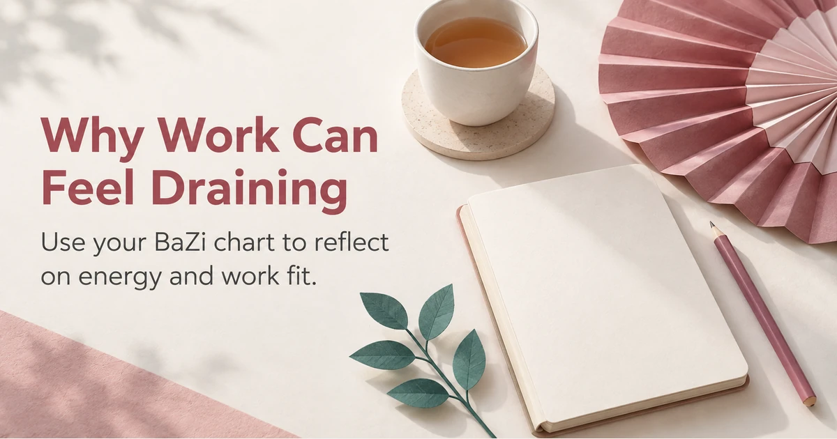 Why Work Can Feel Draining