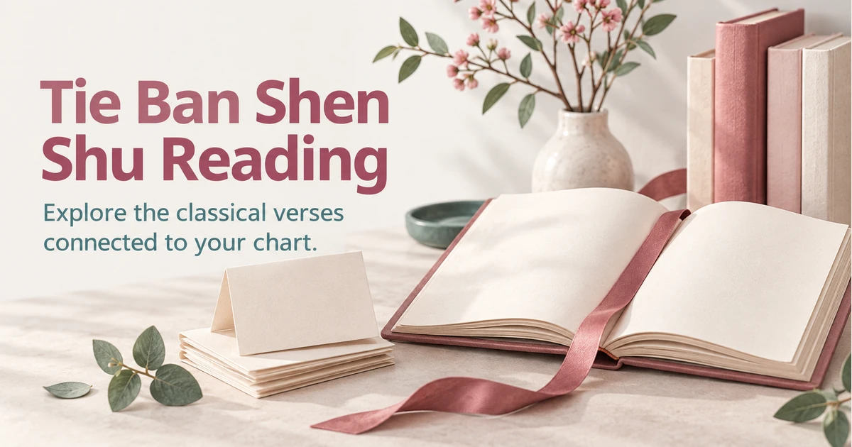 Tie Ban Shen Shu Reading