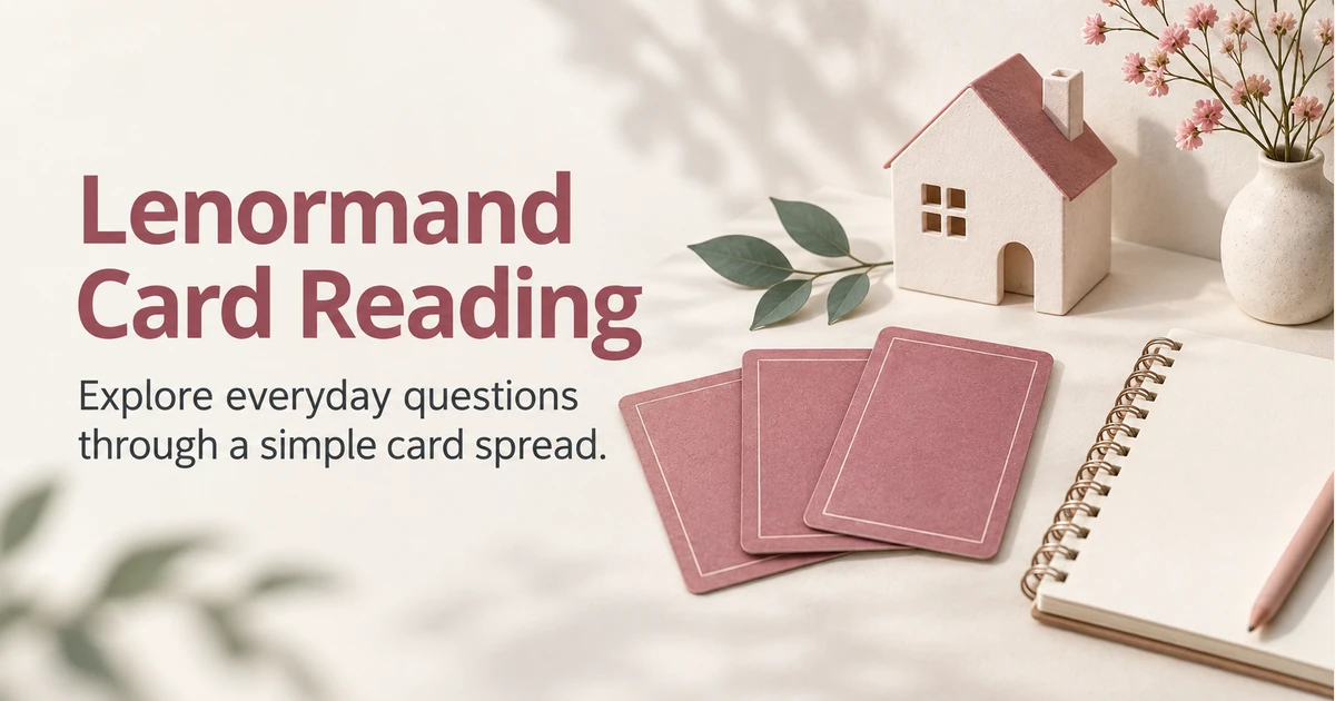 Lenormand Card Reading