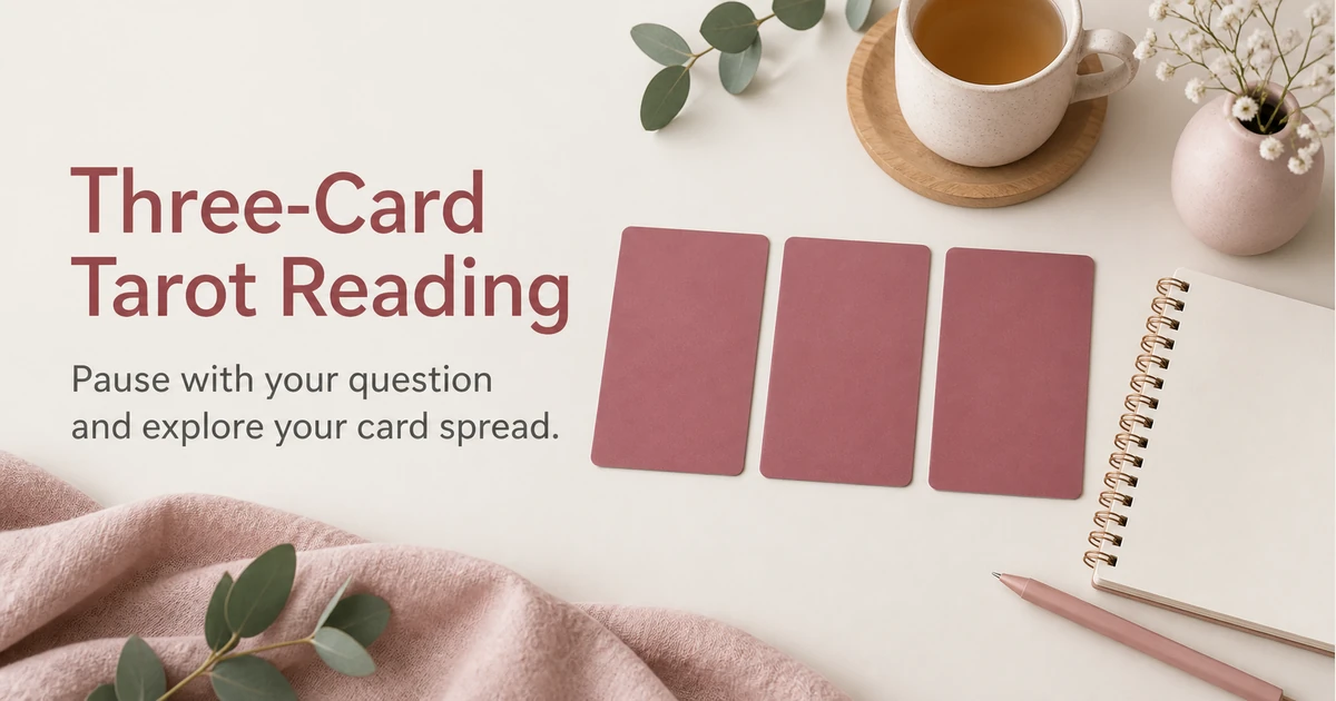 Three-Card Tarot Reading