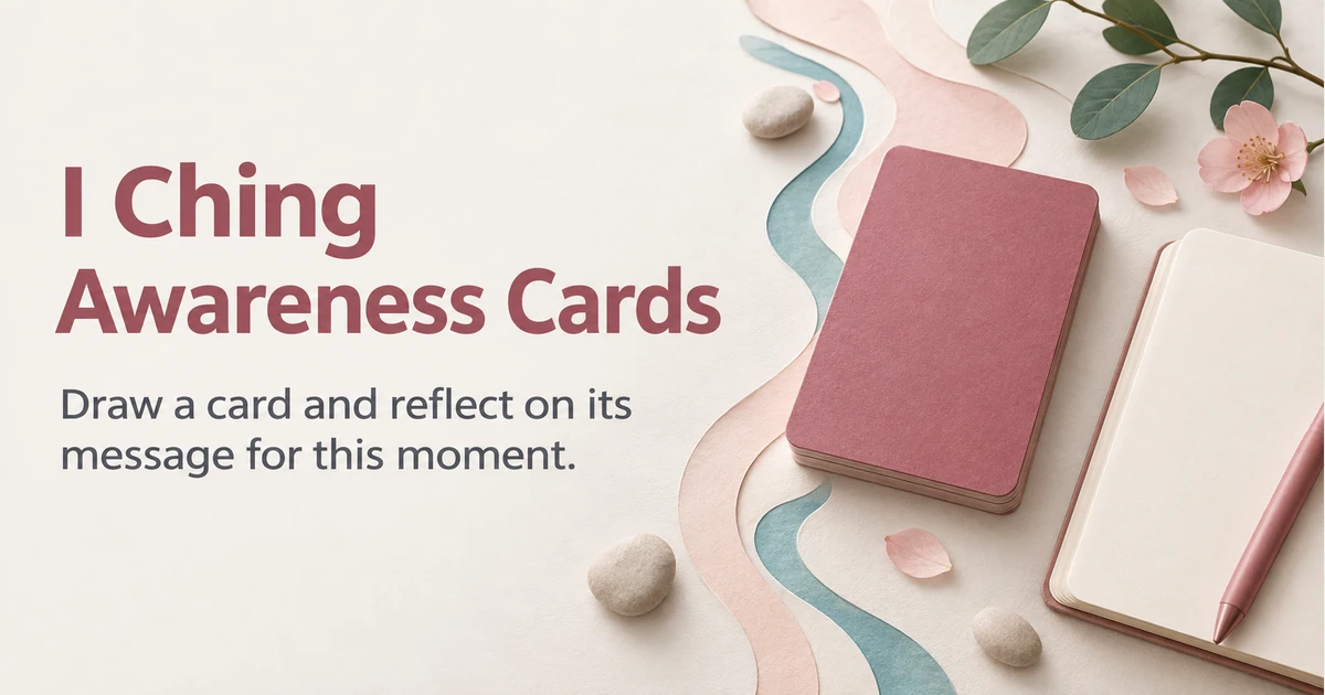 I Ching Awareness Cards