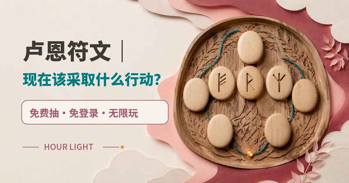 盧恩符文|現在該採取什麼行動? 免費抽 免登入 無限玩