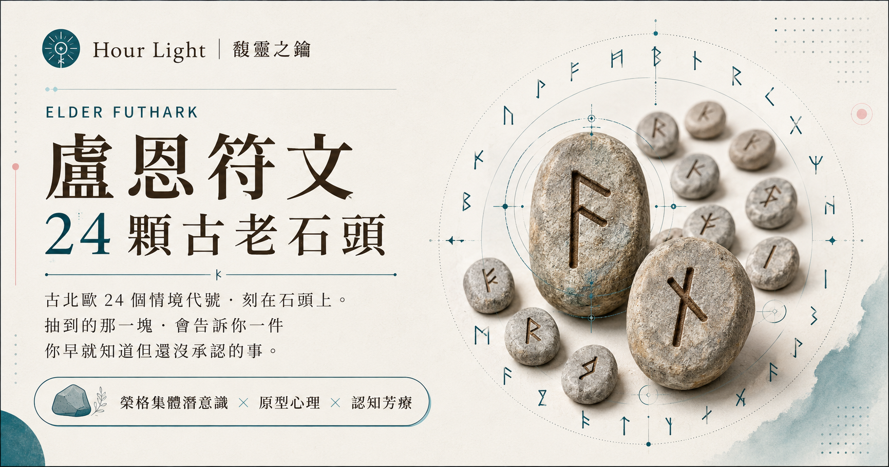 馥靈盧恩占卜｜古北歐 24 符文 Elder Futhark 深度解讀